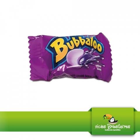 Chiclete Bubbaloo Sabor Uva - Kaugummi mit Traubengeschmack - 5gr